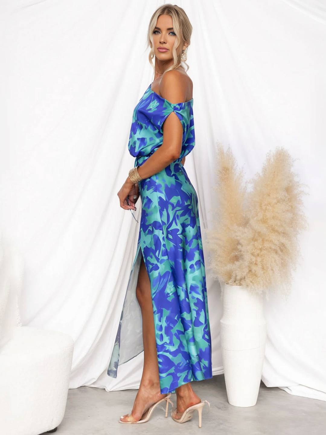ILANYA Maxi Jurk met Bloemenprint