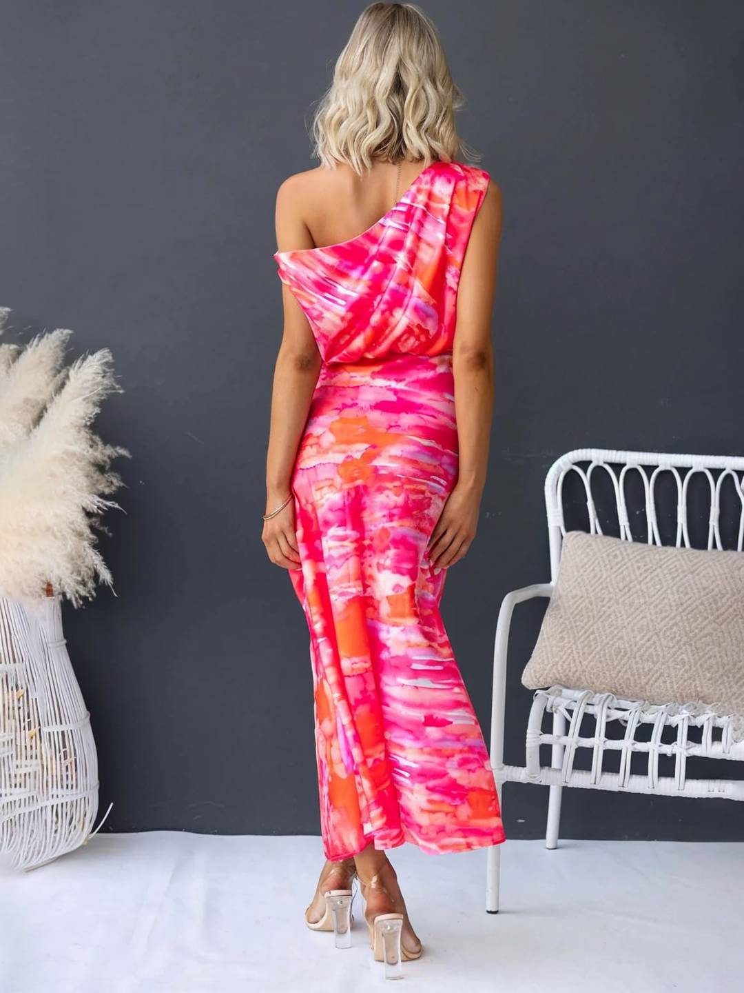 ILANYA Maxi Jurk met Bloemenprint