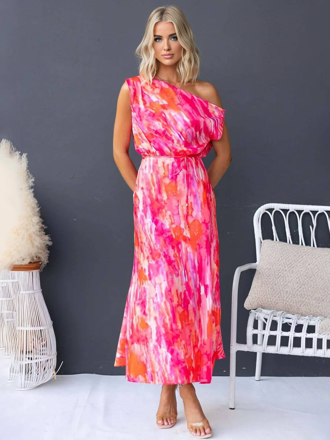 ILANYA Maxi Jurk met Bloemenprint