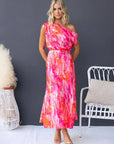 ILANYA Maxi Jurk met Bloemenprint