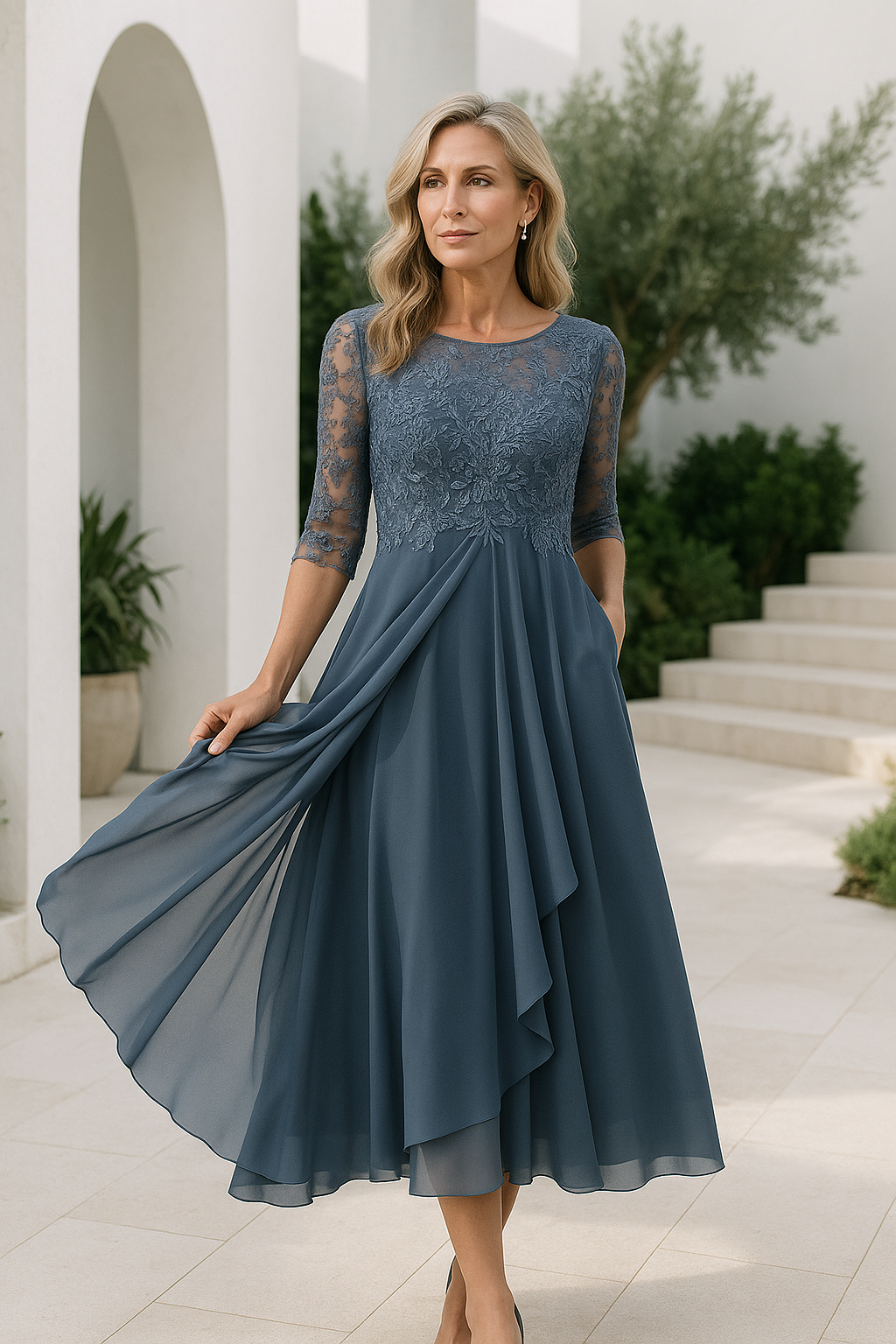 Nola - Chic Elegance Maxi Jurk