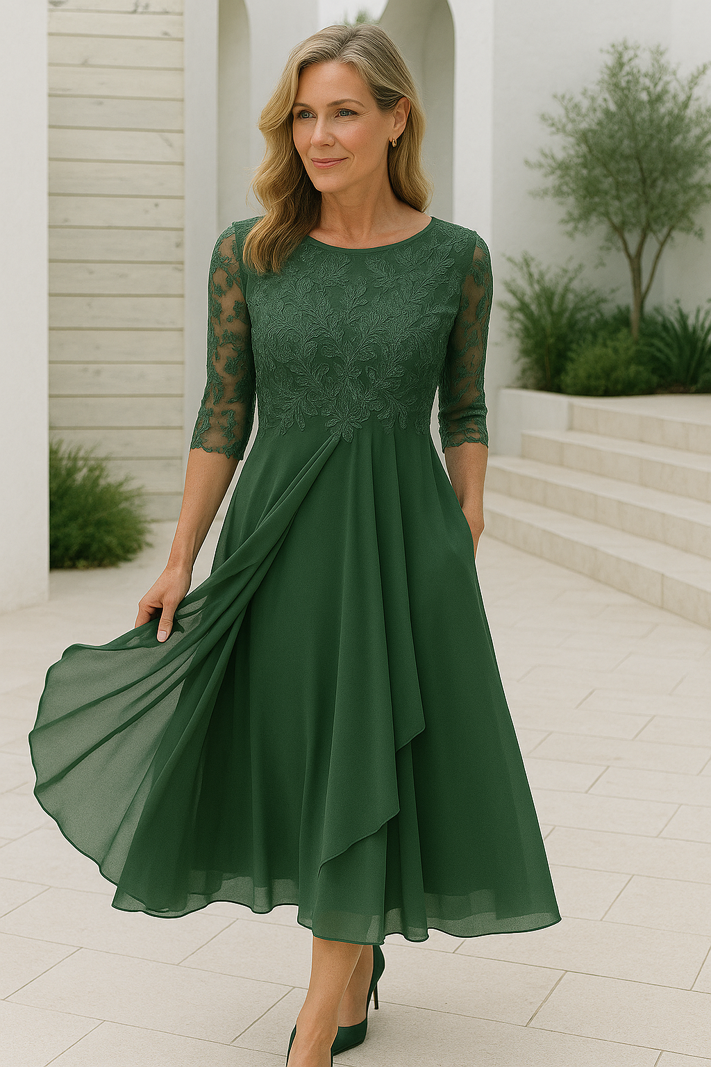 Nola - Chic Elegance Maxi Jurk