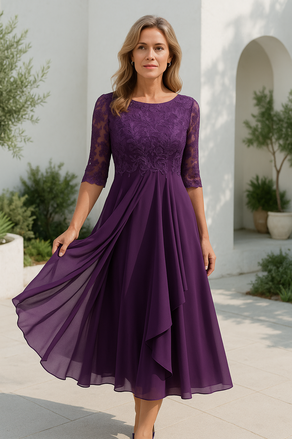 Nola - Chic Elegance Maxi Jurk