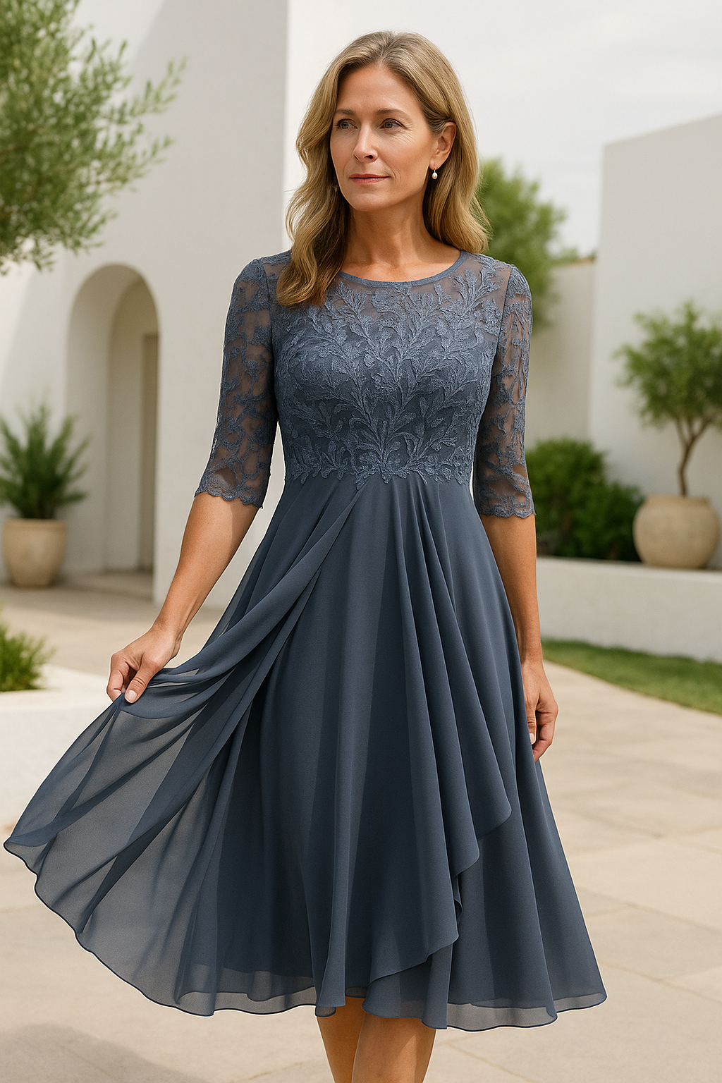 Nola - Chic Elegance Maxi Jurk