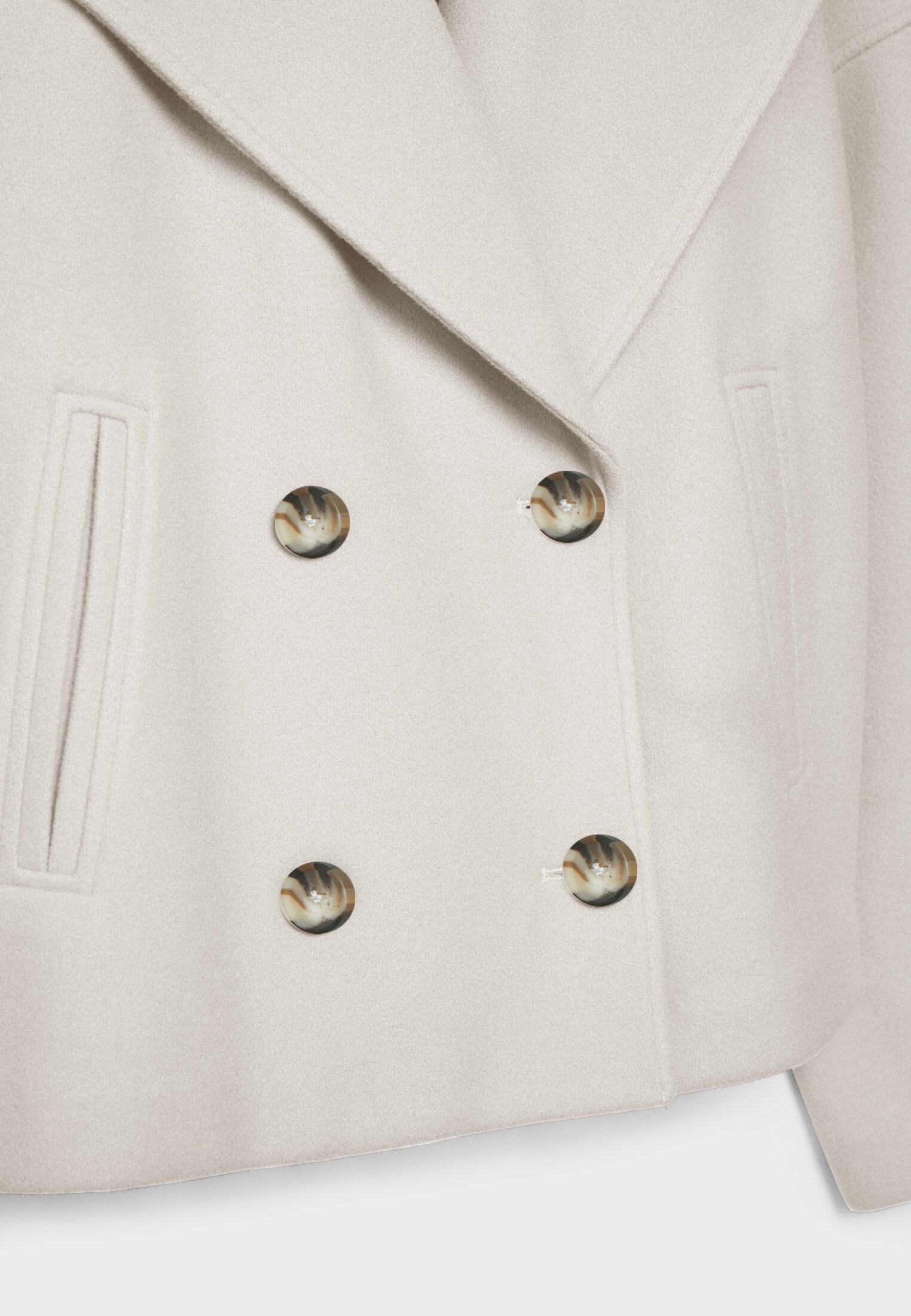 Indy - Stylish Short Double-Breasted Coat