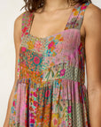 Tricia Jumpsuit Floral Patchwork