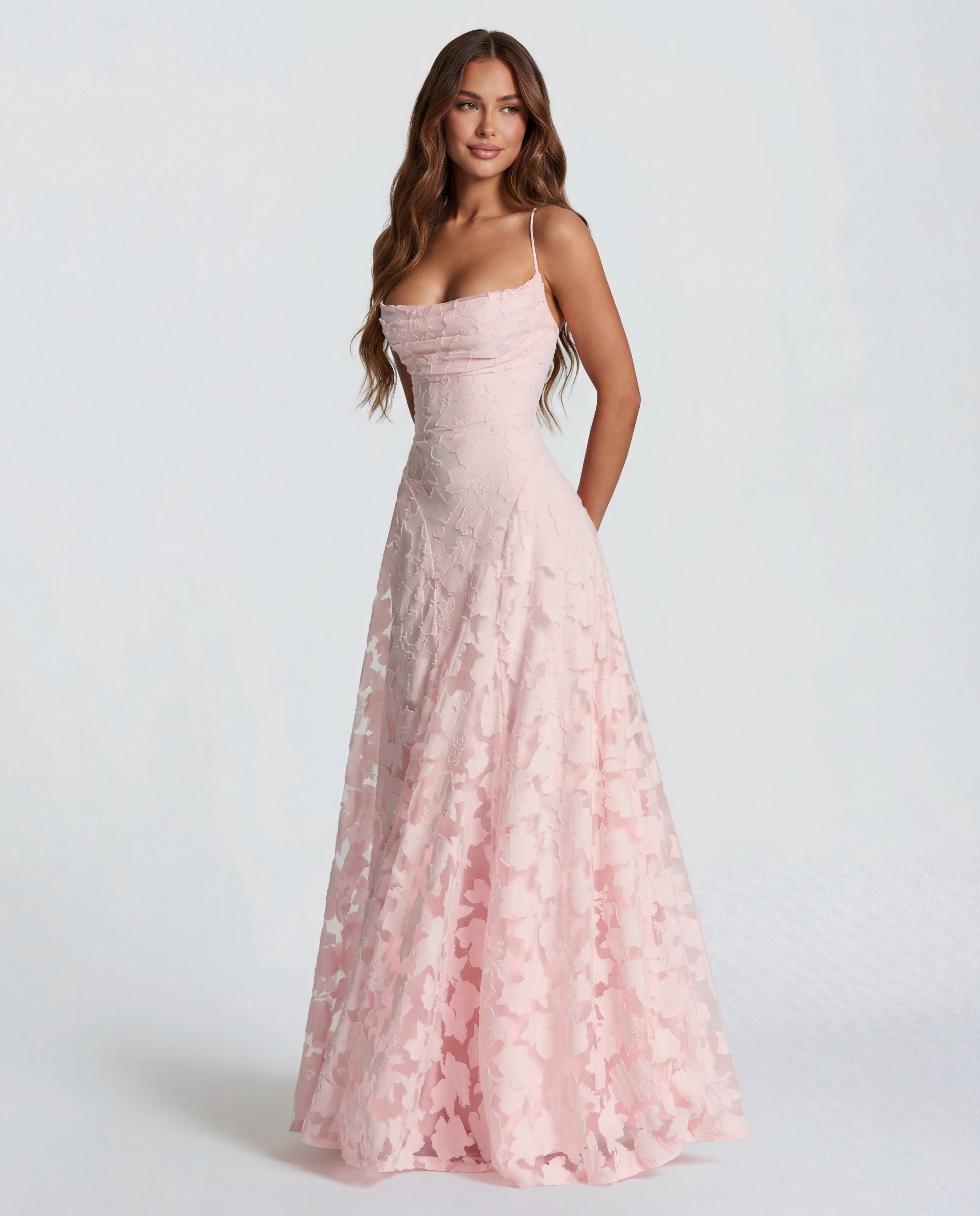Luxe Lace Maxi-jurk