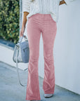 Maureen | hoge taille flare broek voor dames