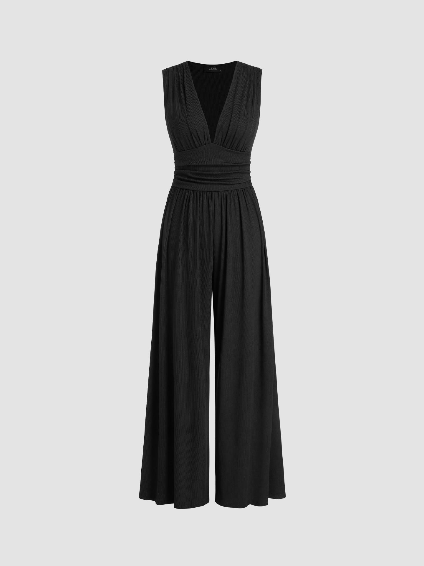 CHARITY - Elegante Mouwloze Wide-Leg Jumpsuit