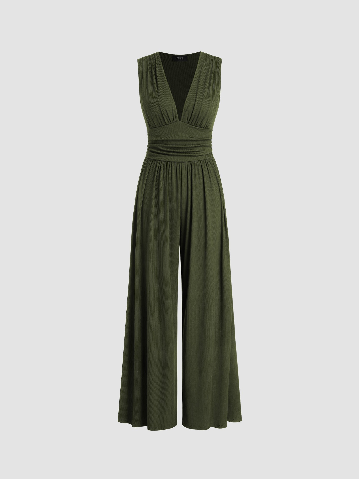 CHARITY - Elegante Mouwloze Wide-Leg Jumpsuit