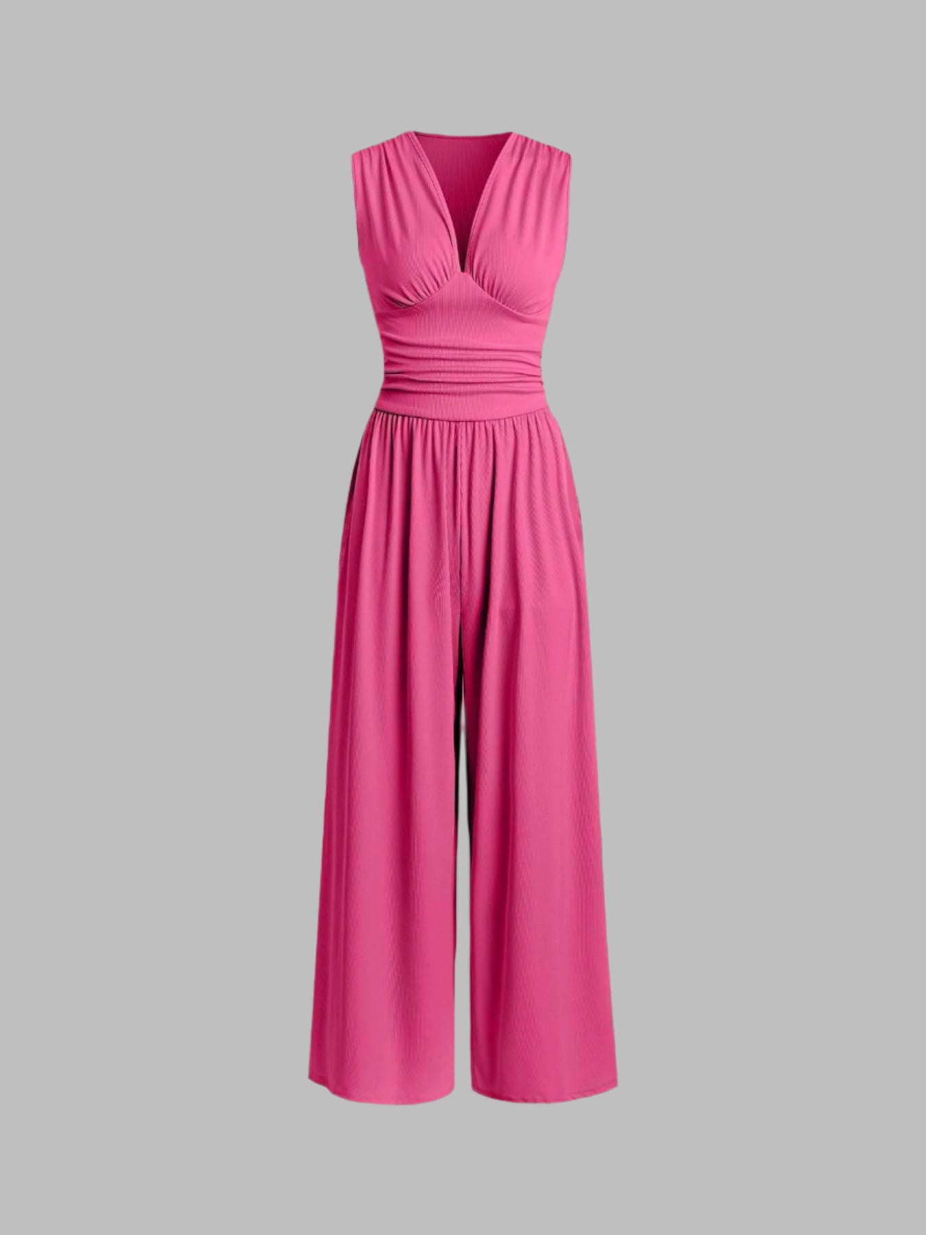 CHARITY - Elegante Mouwloze Wide-Leg Jumpsuit