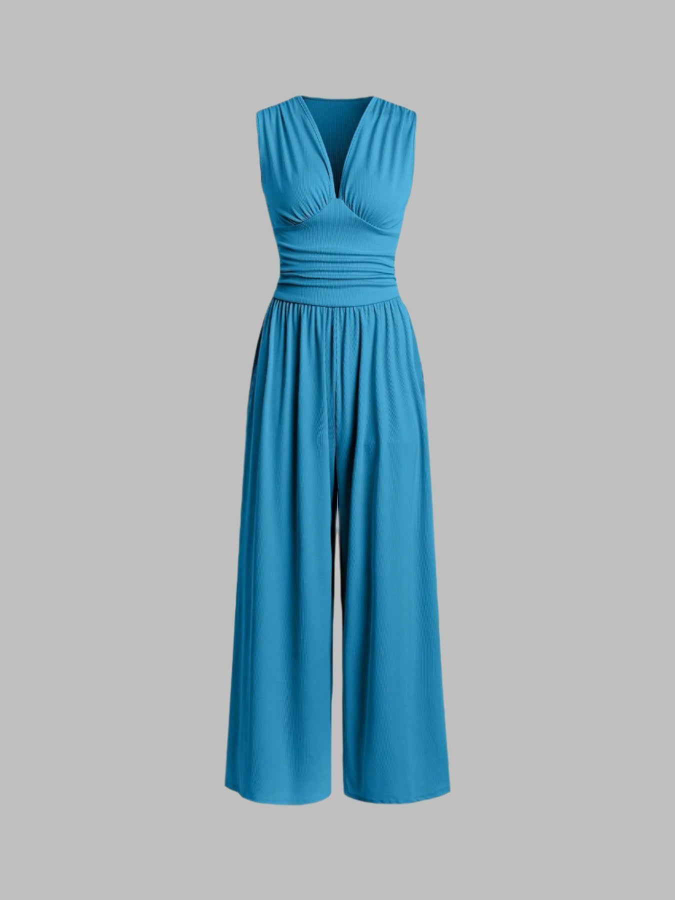 CHARITY - Elegante Mouwloze Wide-Leg Jumpsuit