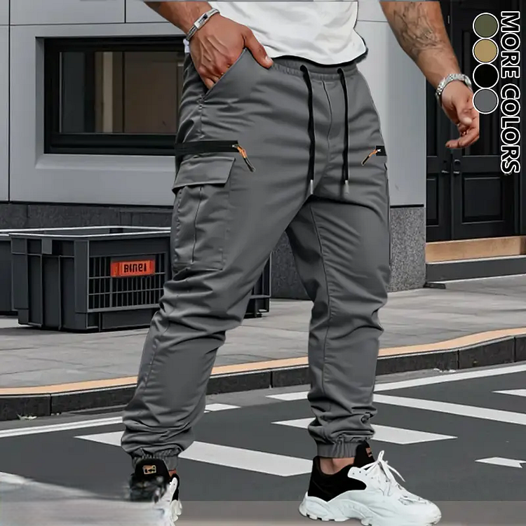 Heren Stretch Utility Werk Jogger Broek