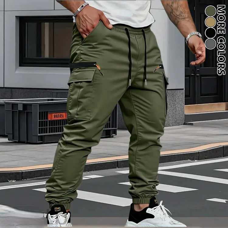 Heren Stretch Utility Werk Jogger Broek