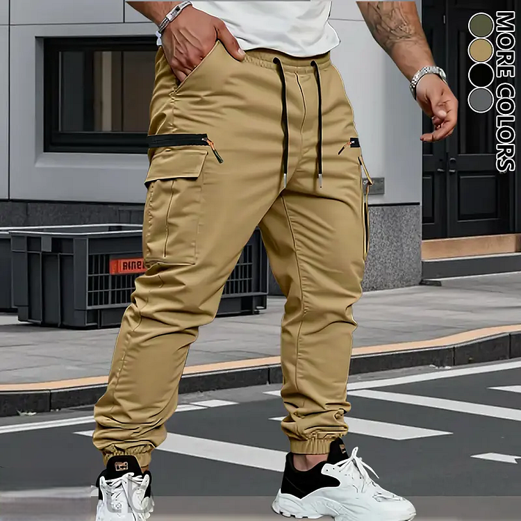 Heren Stretch Utility Werk Jogger Broek