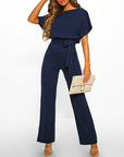 Elijah™ - Wijde Jumpsuit met Riem