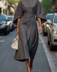 Wendy™ - Elegante Jurk met Ballonmouwen