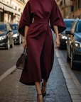 Wendy™ - Elegante Jurk met Ballonmouwen