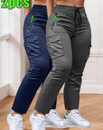Dames Tweedelige Werkbroek Set met Trekkoord