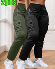 Dames Tweedelige Werkbroek Set met Trekkoord