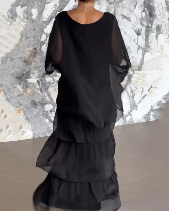 Kali™ - Elegante Lange Vloeiende Jurk