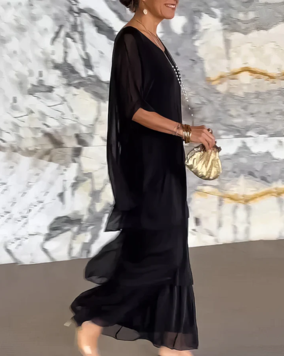 Kali™ - Elegante Lange Vloeiende Jurk