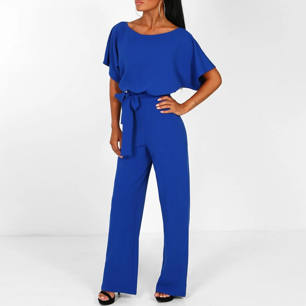 Elijah™ - Wijde Jumpsuit met Riem