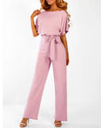 Elijah™ - Wijde Jumpsuit met Riem