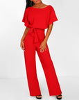 Elijah™ - Wijde Jumpsuit met Riem
