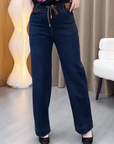NovaStretch™ | Katoenen Damesbroek met Elastische Taille