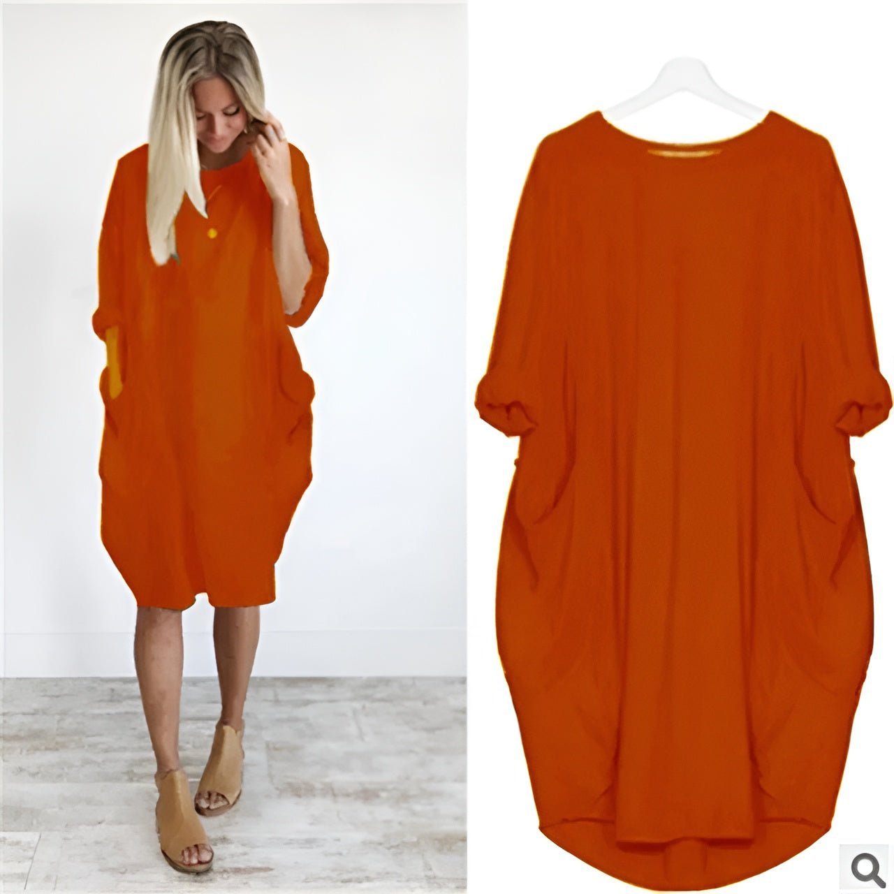 Gina™ - Elegante Jurk met Zakken