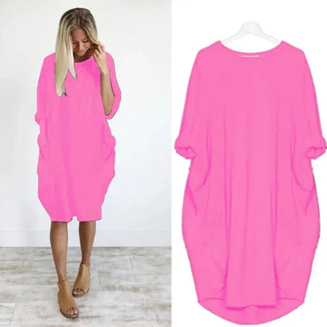 Gina™ - Elegante Jurk met Zakken