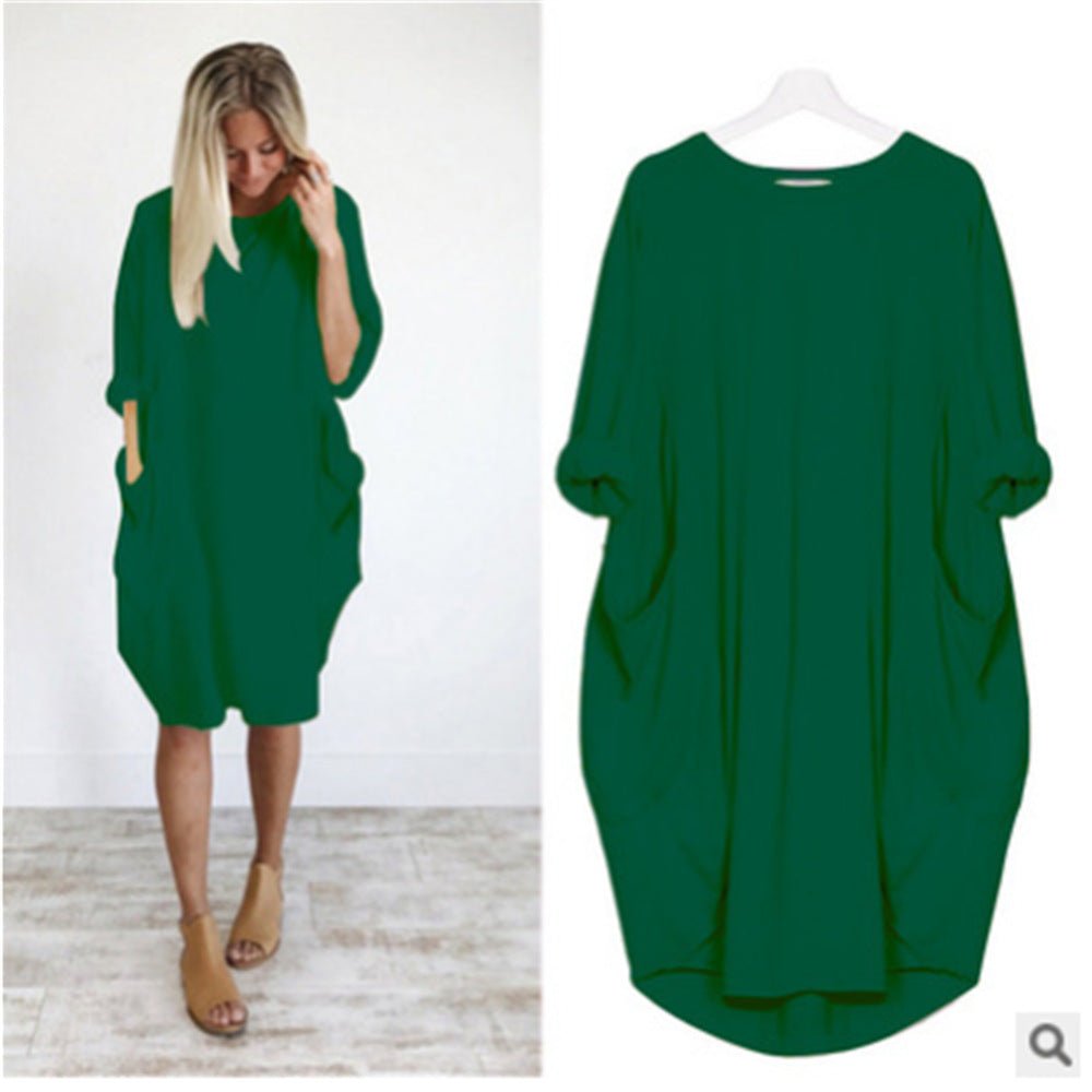Gina™ - Elegante Jurk met Zakken