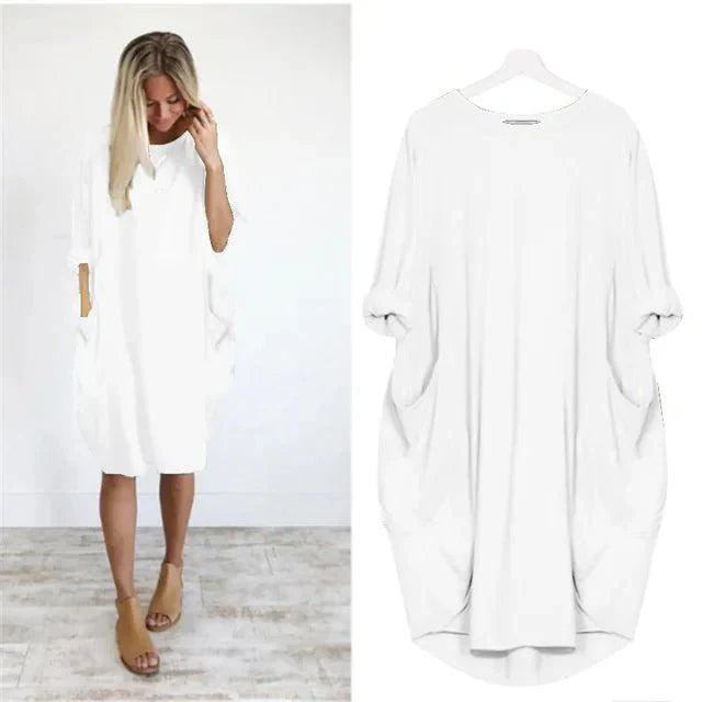 Gina™ - Elegante Jurk met Zakken