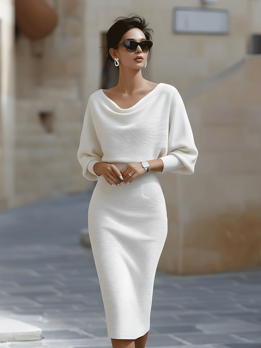 Selah™ - Luxe Midi Jurk