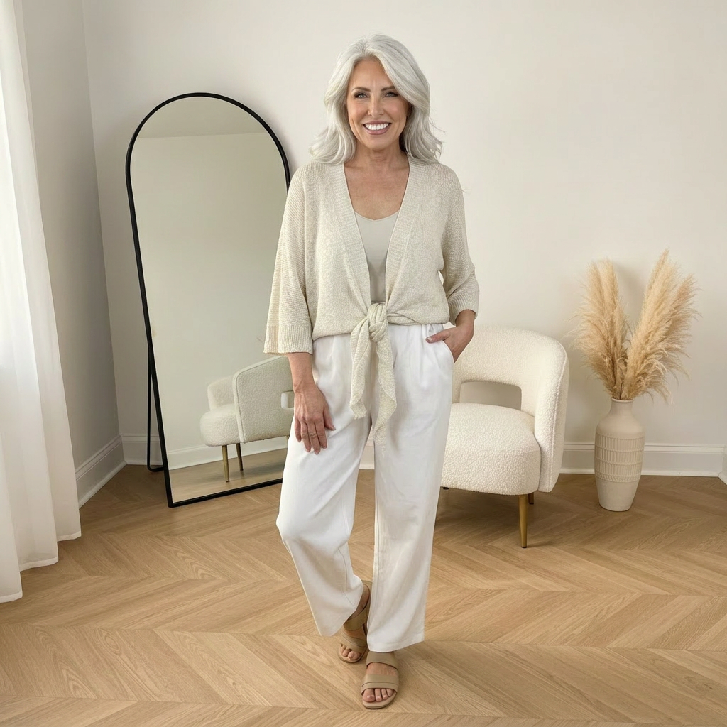 Tyler Strik Vest met Strikdetail