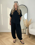 Hetty Linnen Co-Ord Set - Comfortabel & Stijlvol