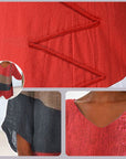 Crystal™ | Artistiek Lang Shirt met V-Hals