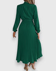 Rebecca™ | Elegante Geplisseerde Midi Jurk