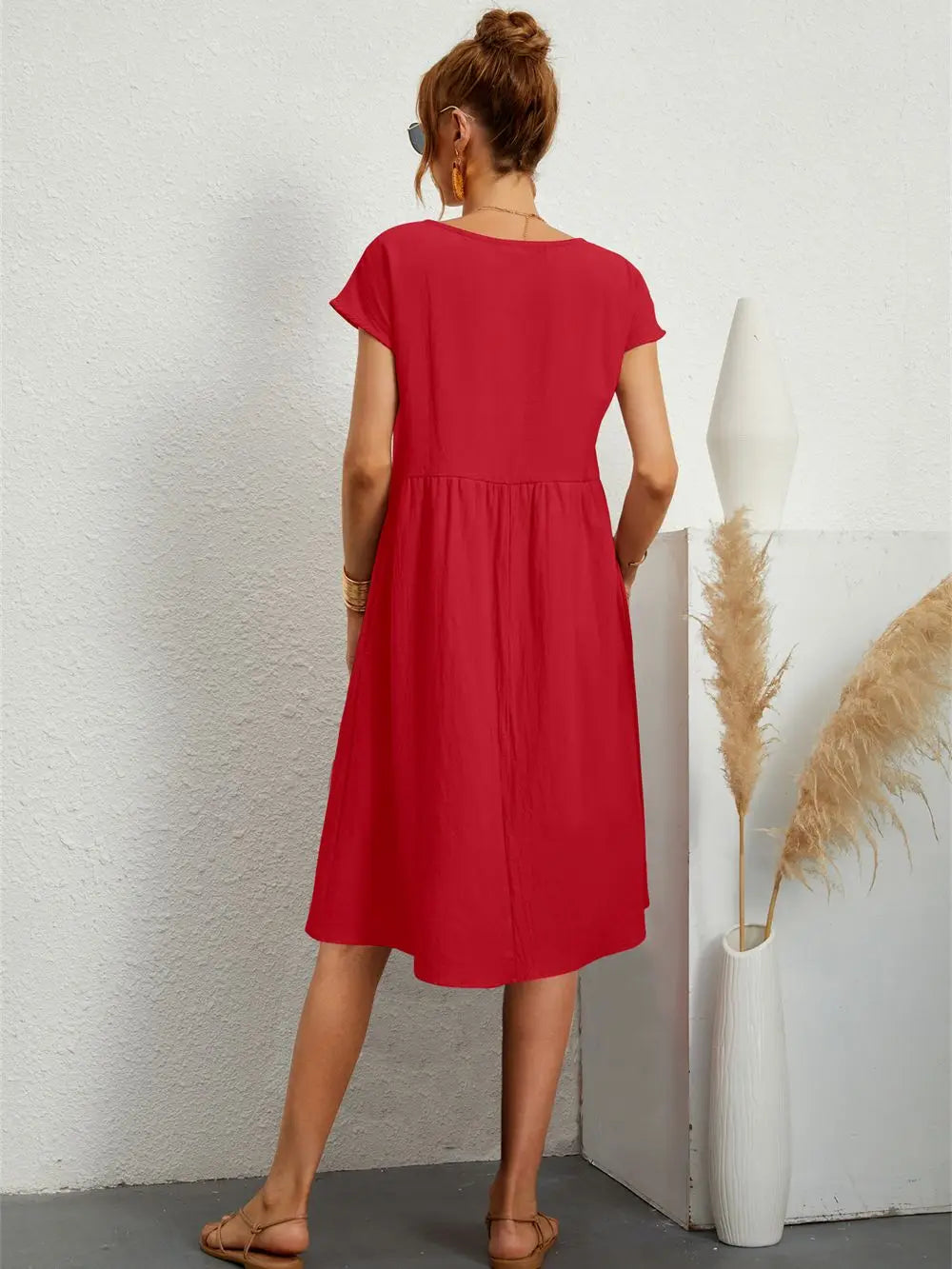 Robin™ - Casual Zakken Jurk