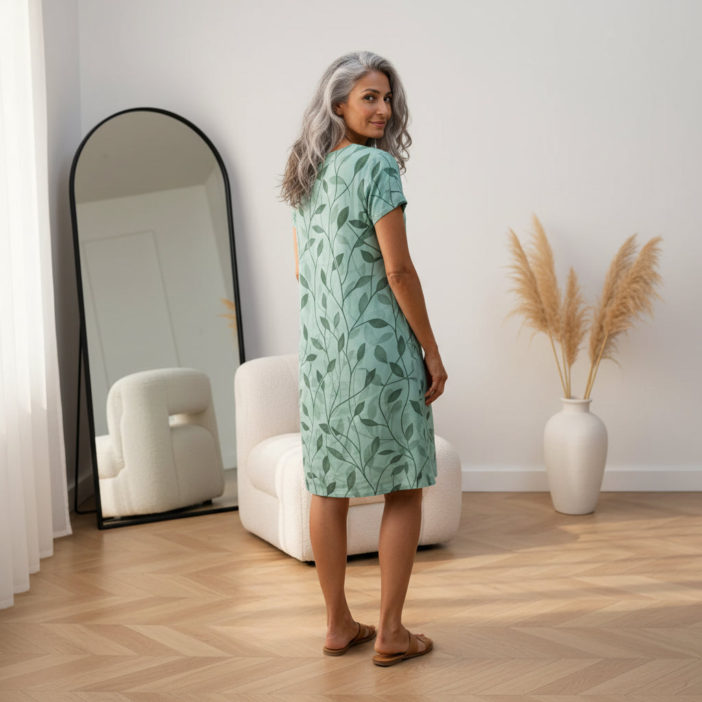 Delilah™ | Elegante Zomerjurk voor Elk Moment — back view