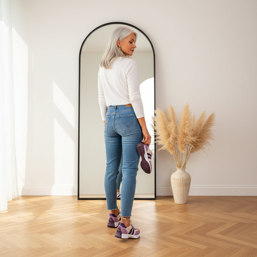 Alina | Lichte en Comfortabele Sneakers voor Optimale Ondersteuning — back view