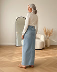 Elegante Sofi Rok - Tijdloze Stijl voor Elke Gelegenheid — back view