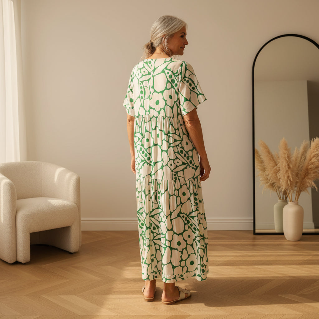 Robyn™ | Luchtige Zomerjurk — back view
