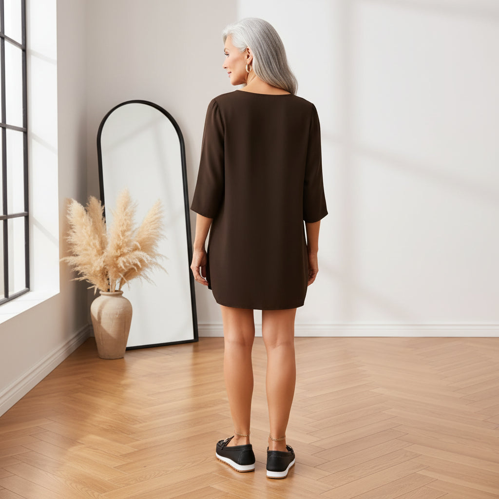 Comfortabele Platte Instappers - Elegante Loafers voor Dames — back view