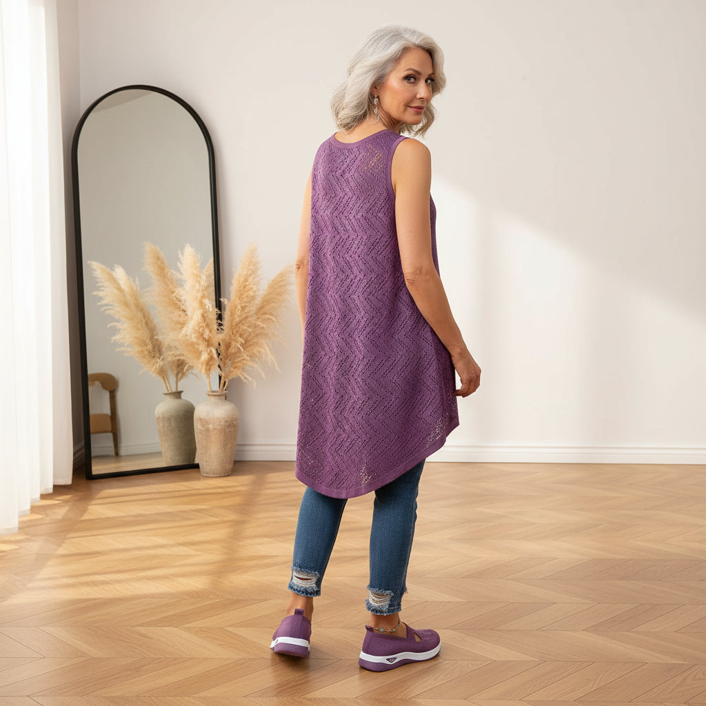 Jessika | Comfortabele Vrijetijdsschoenen met Relax-Fit — back view