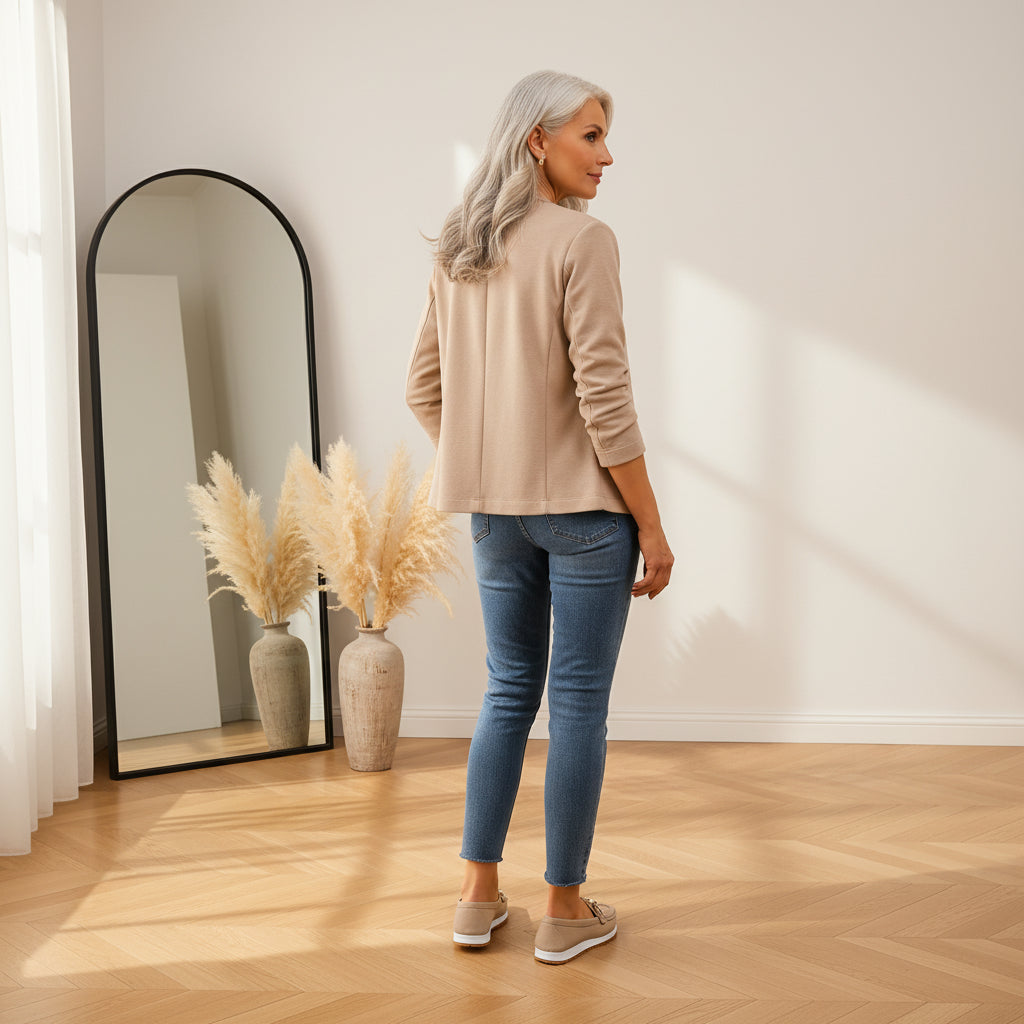 Beatriz - Comfortabele Instapschoenen voor Dames — back view