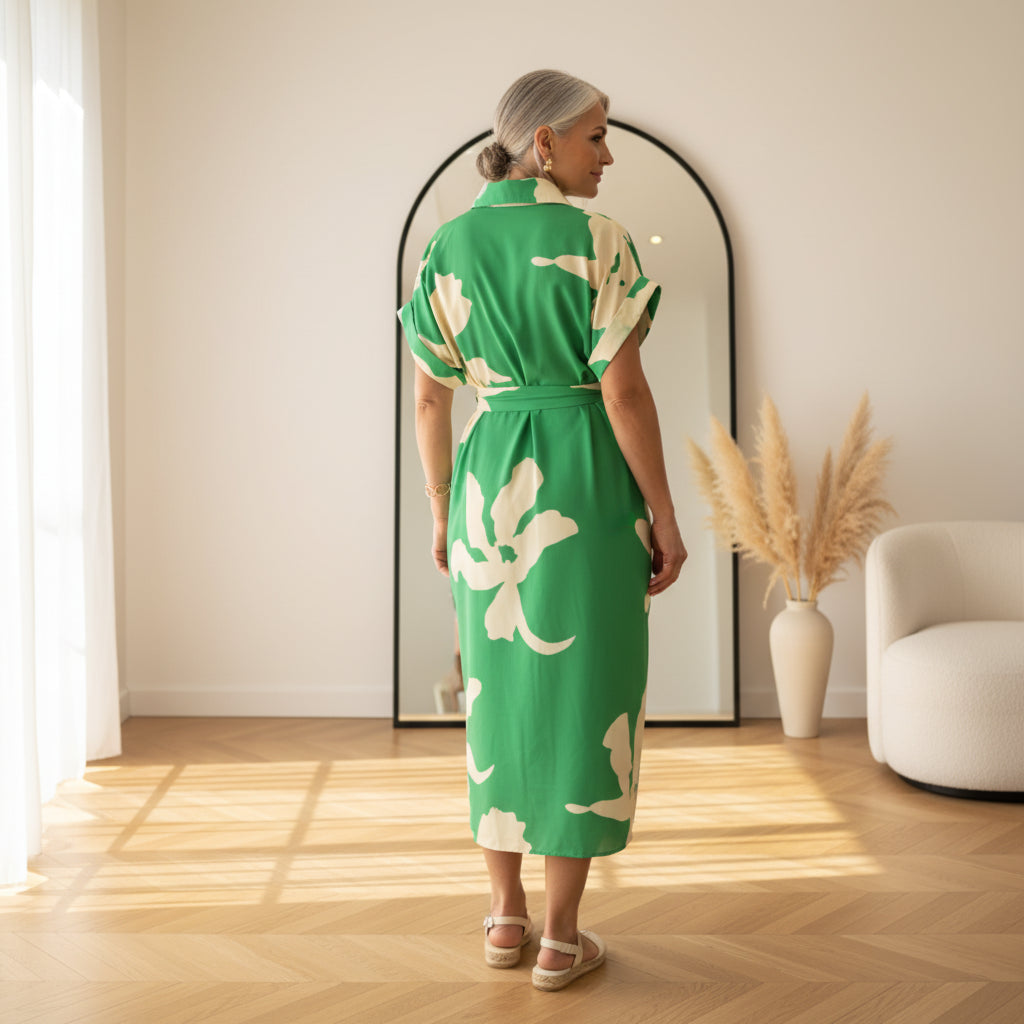 Addison™ | Luxe Elegante Jurk — back view