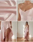 ARIA | Elegante Avondjurk met Split — details