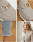 Chiara | Orthopedische Mocassin Sneakers voor Dames — details